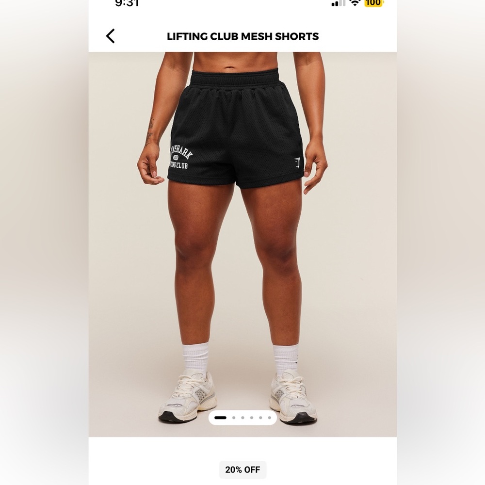 Gymshark Mesh Shorts Set